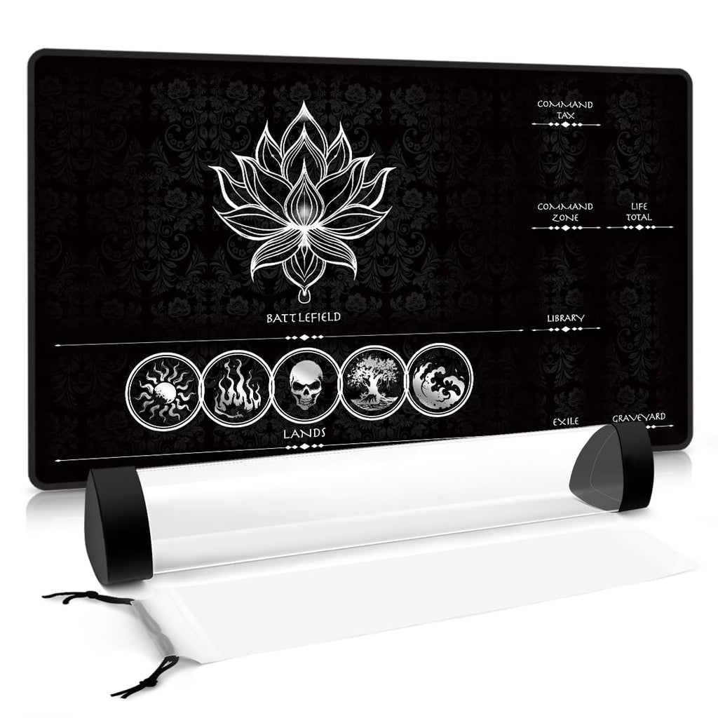 FROGIGO Lotus White Zone playmat