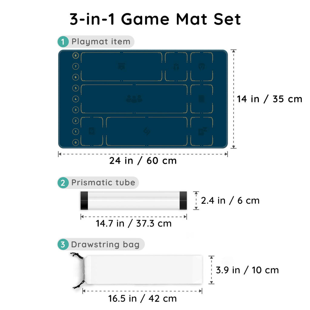 FROGIGO Tactical Gold playmat - detail 2