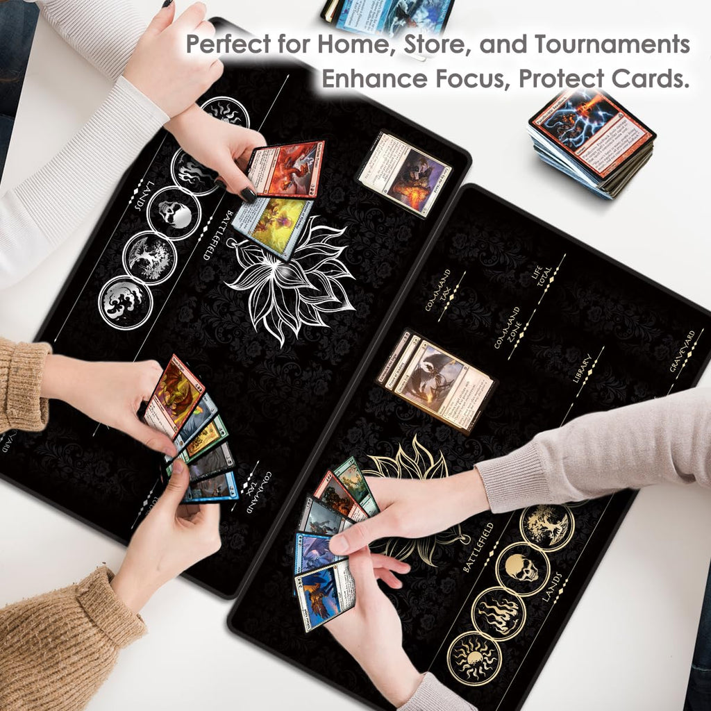FROGIGO Lotus Gold Zone playmat - detail 5