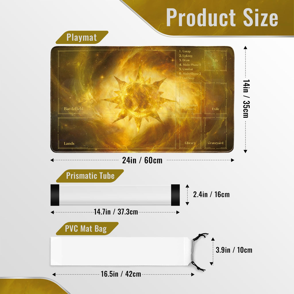 FROGIGO Stellar Plains playmat - detail 2