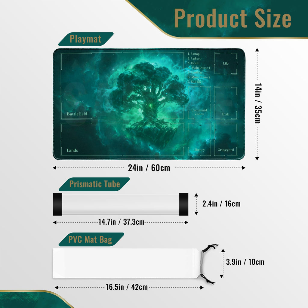 FROGIGO Stellar Forest playmat - detail 2