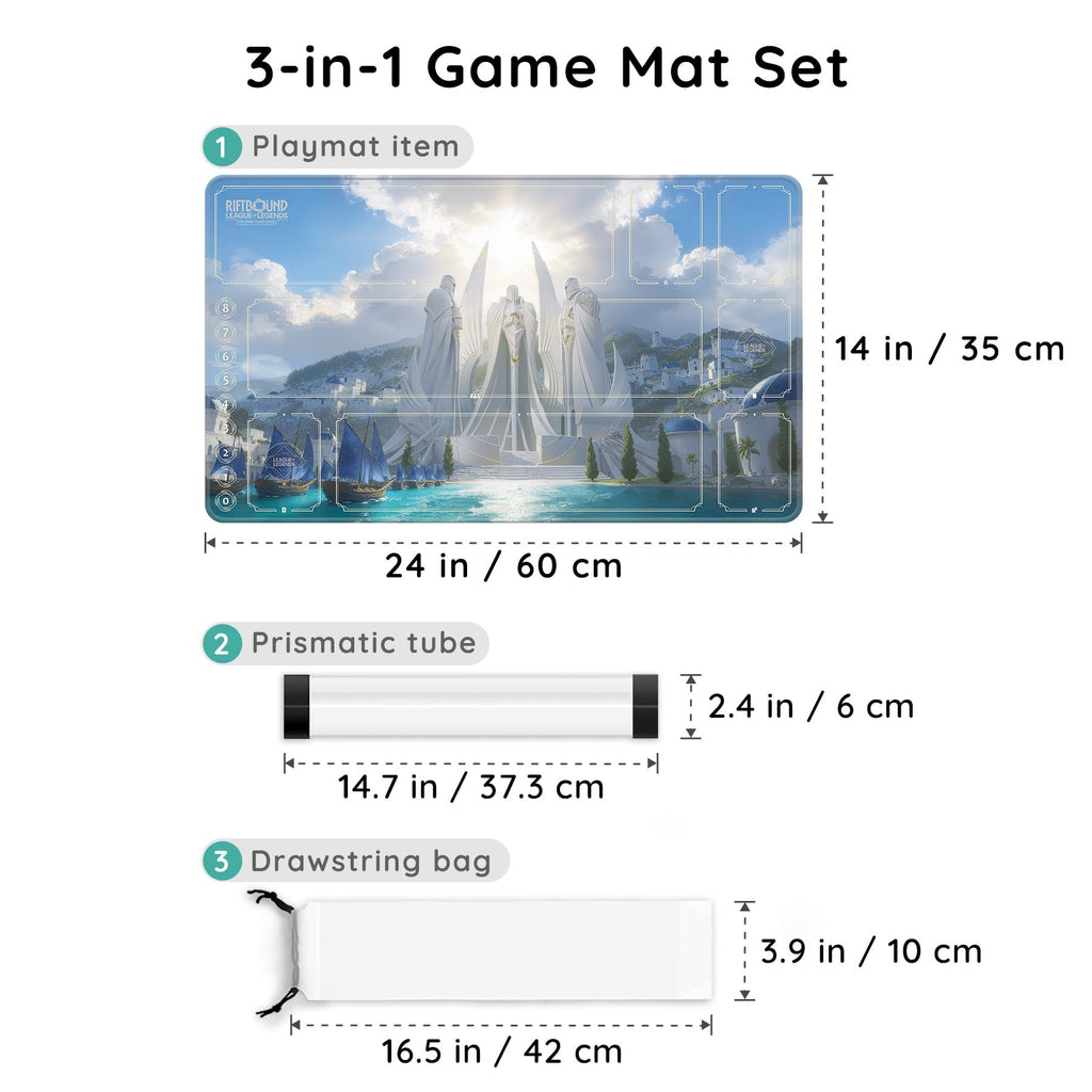 FROGIGO Guardian Temple playmat - detail 2