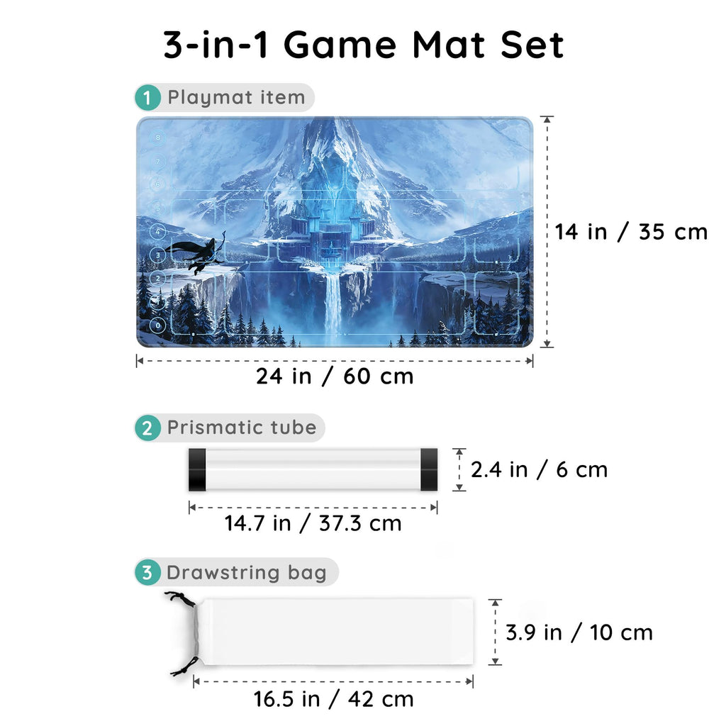 FROGIGO Frozen Throne playmat - detail 2