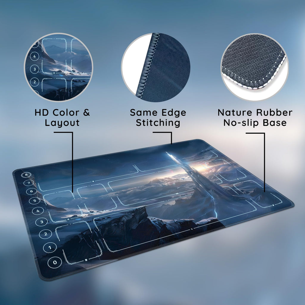 FROGIGO Ice Spire playmat - detail 3
