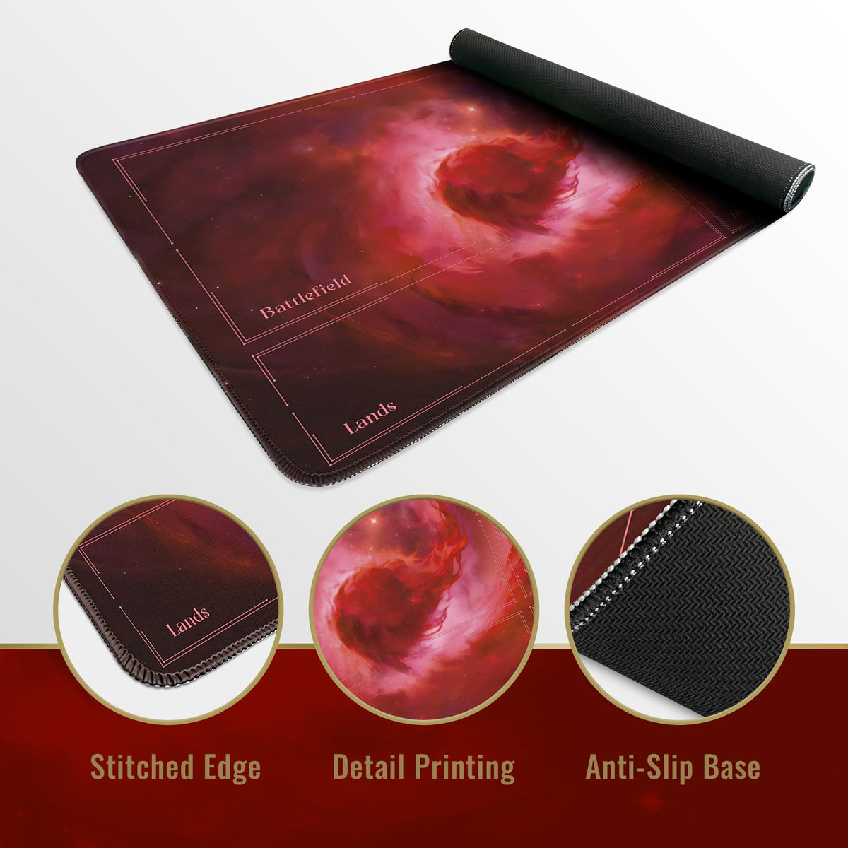FROGIGO Stellar Mountain playmat - detail 3