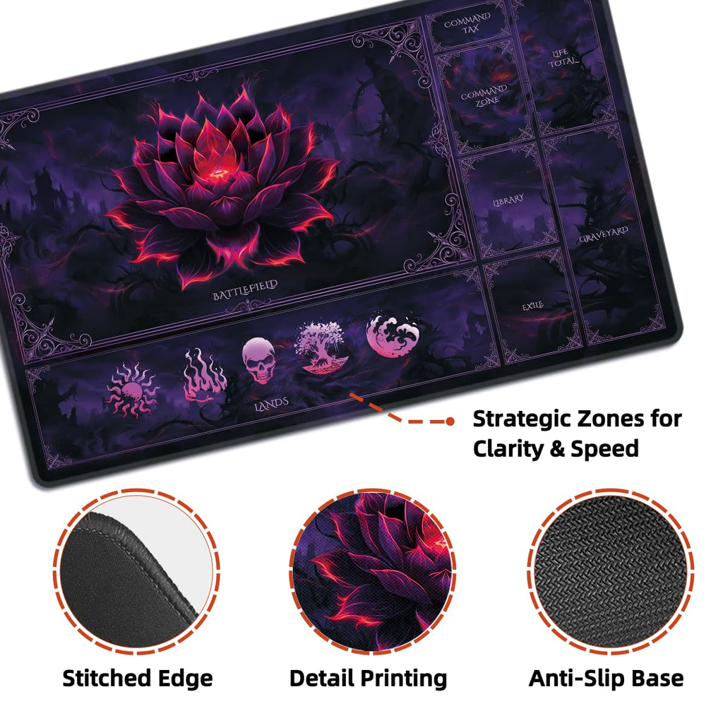 FROGIGO Lotus Sketch 5-pack playmat - detail 3