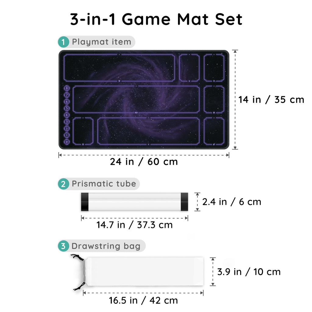 FROGIGO Cosmic Rift playmat - detail 2