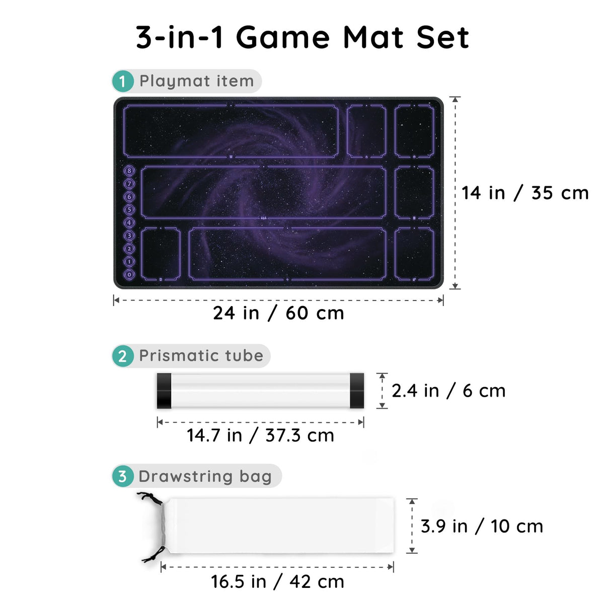 FROGIGO Cosmic Rift playmat - detail 2