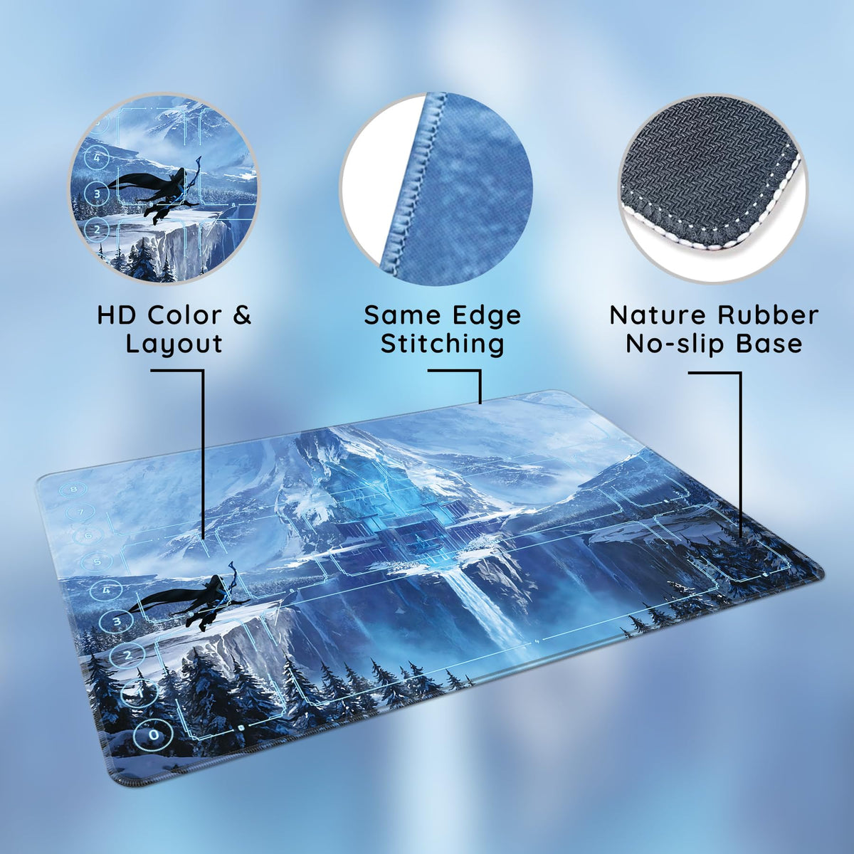 FROGIGO Frozen Throne playmat - detail 3