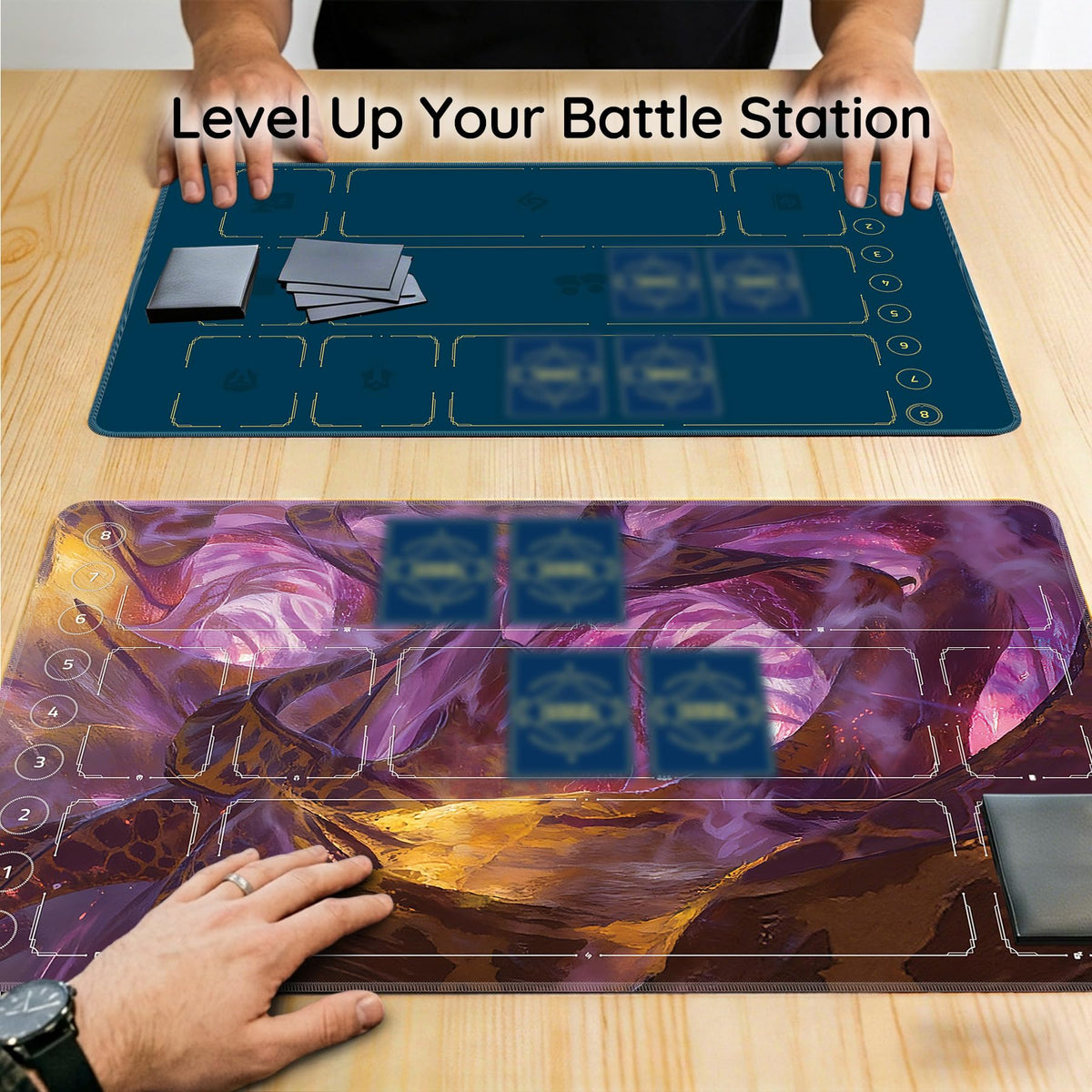 FROGIGO Void Blossom playmat - detail 4
