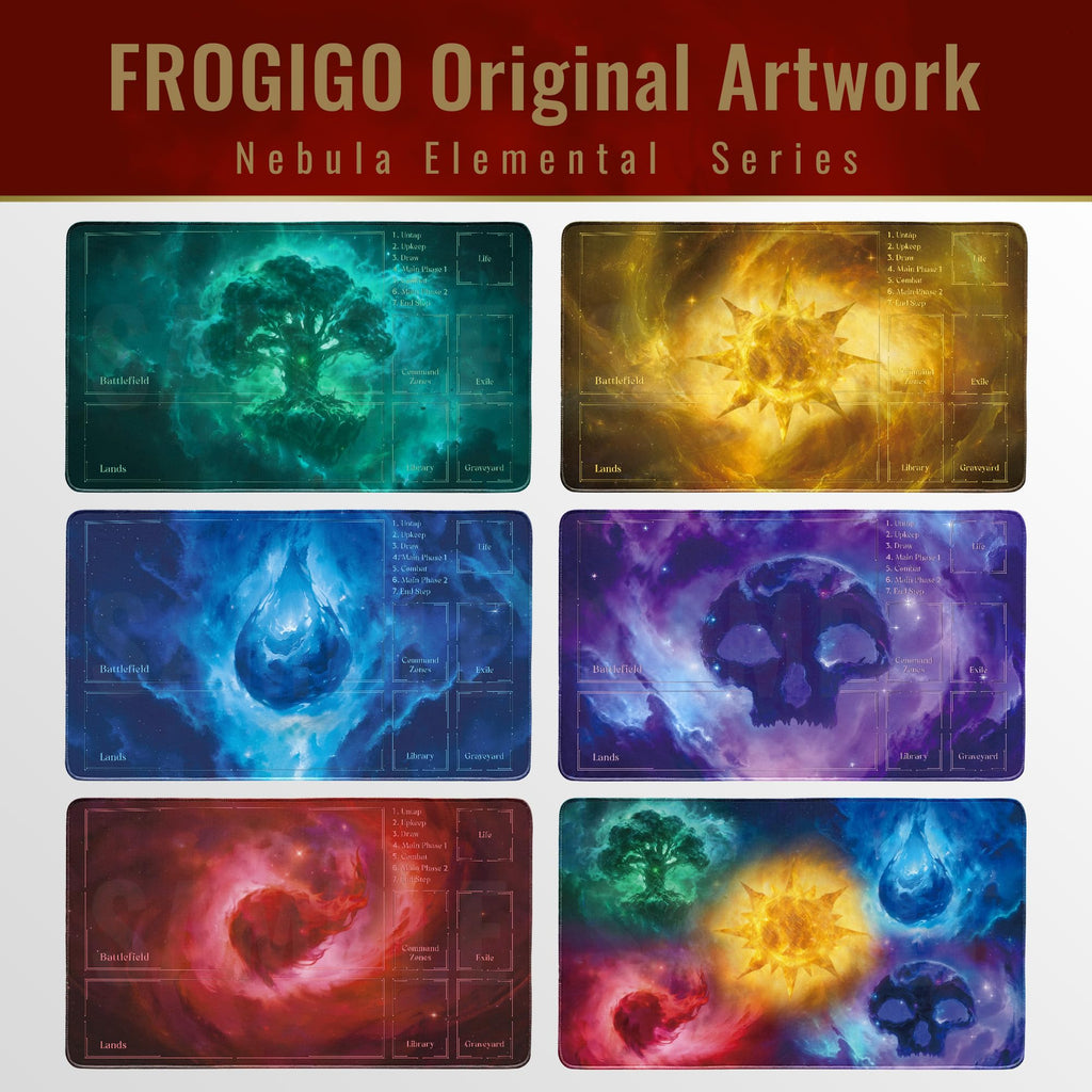FROGIGO Stellar Mountain playmat - detail 6