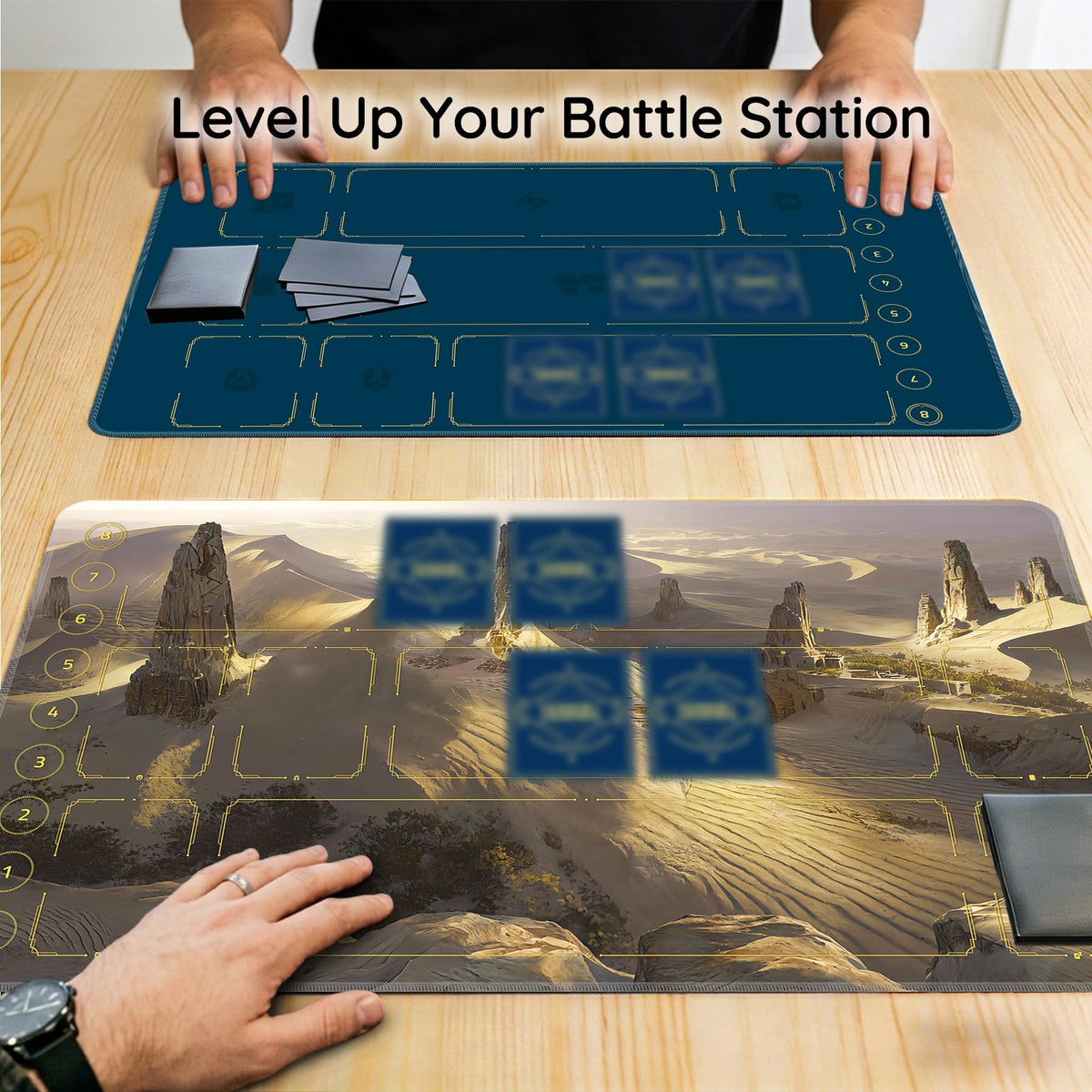 FROGIGO Desert Ruins playmat - detail 4