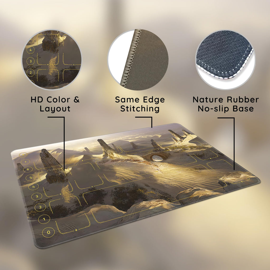 FROGIGO Desert Ruins playmat - detail 3
