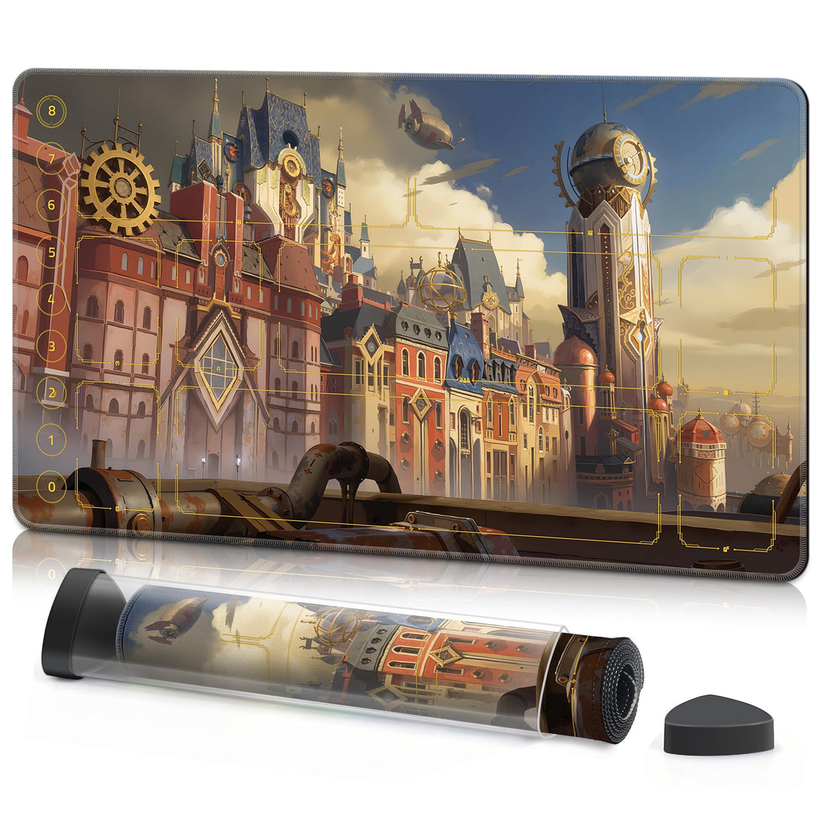 FROGIGO Airship Harbor playmat