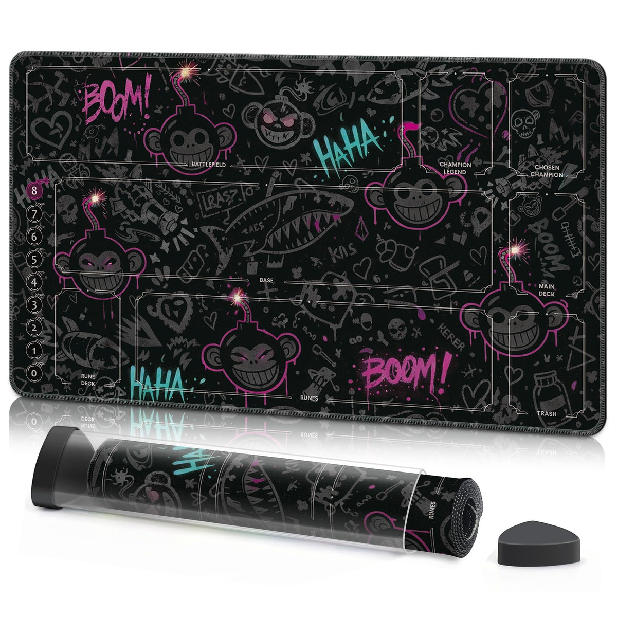 FROGIGO Cyber Graffiti playmat