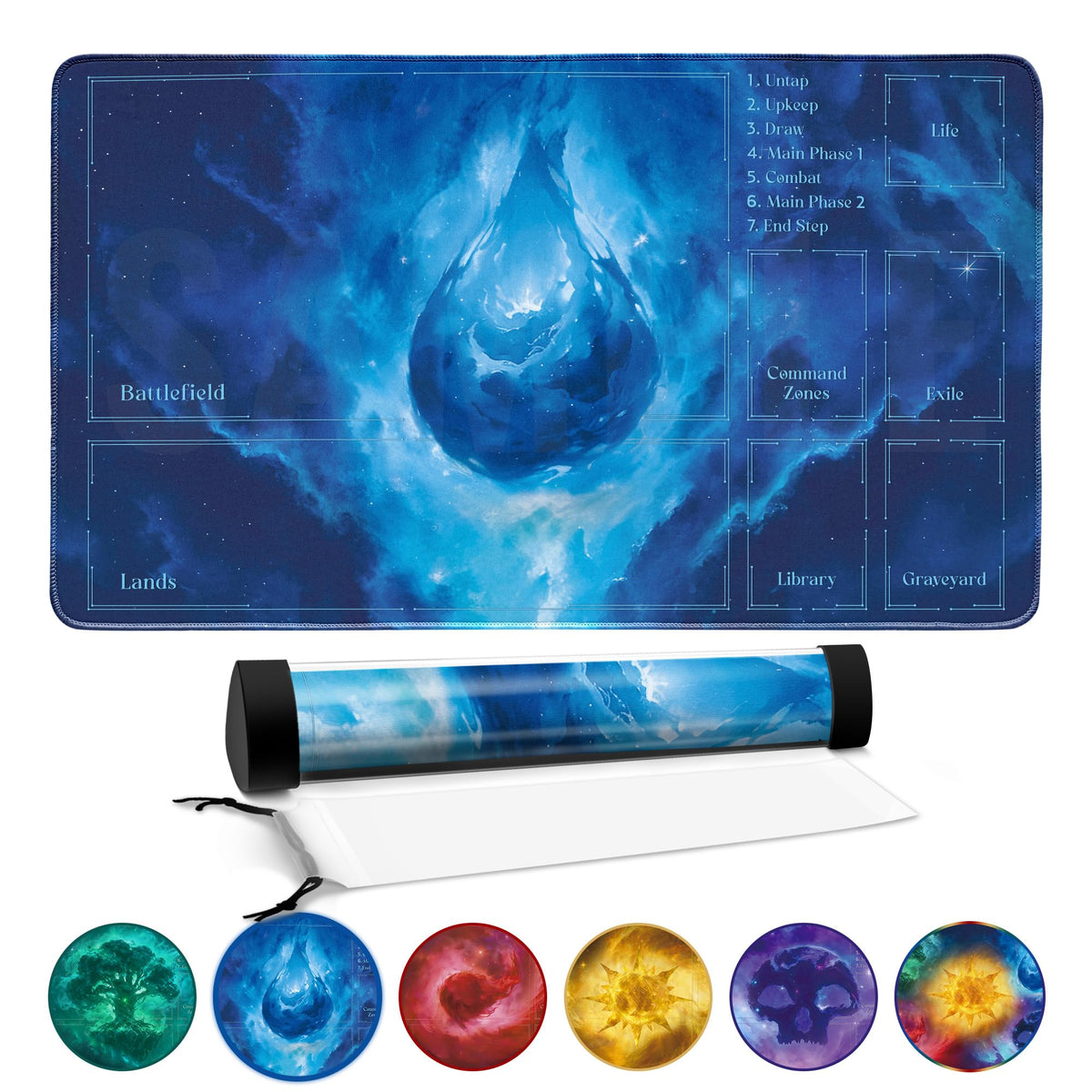 FROGIGO Stellar Island playmat
