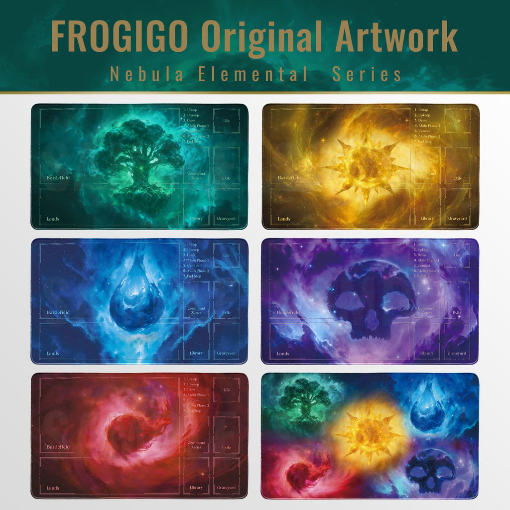 FROGIGO Stellar Forest playmat - detail 6