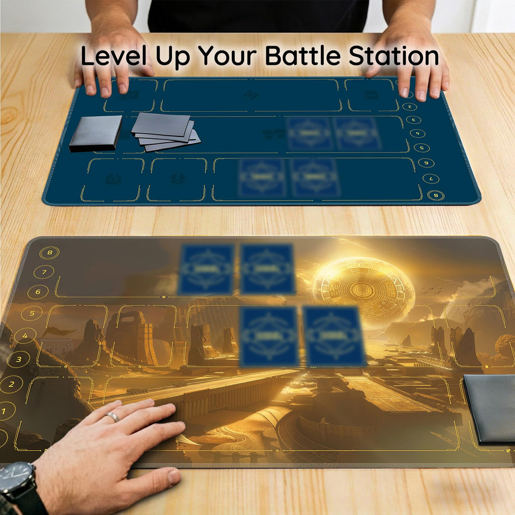 FROGIGO Golden Citadel playmat - detail 4