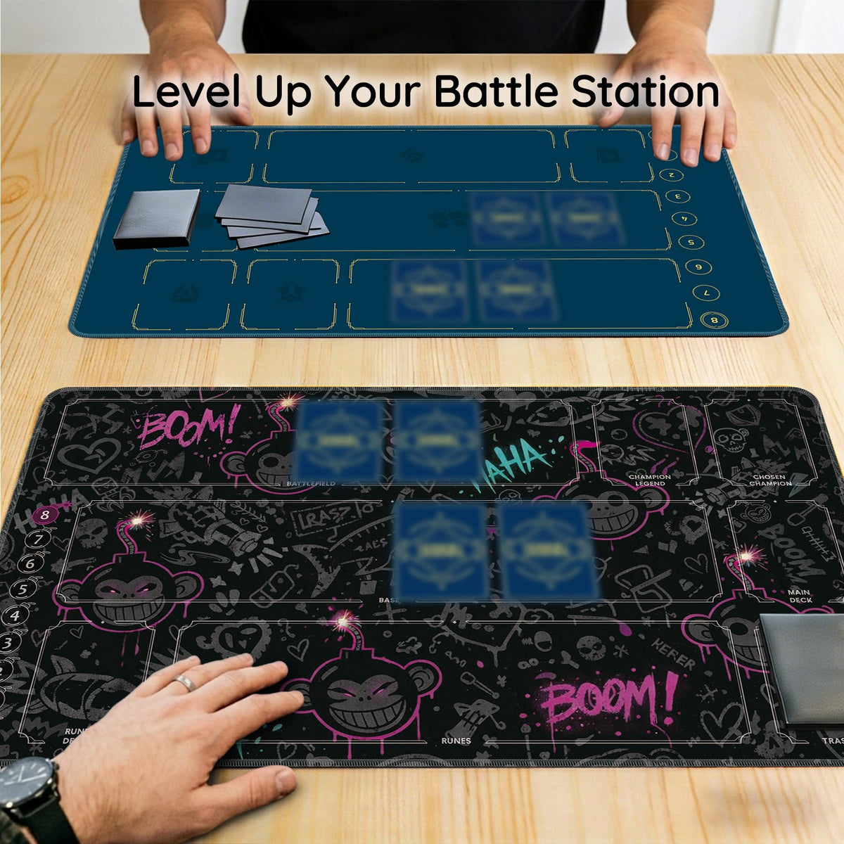 FROGIGO Cyber Graffiti playmat - detail 4
