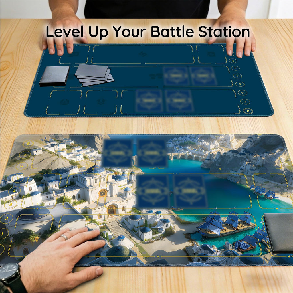 FROGIGO Azure Harbor playmat - detail 4