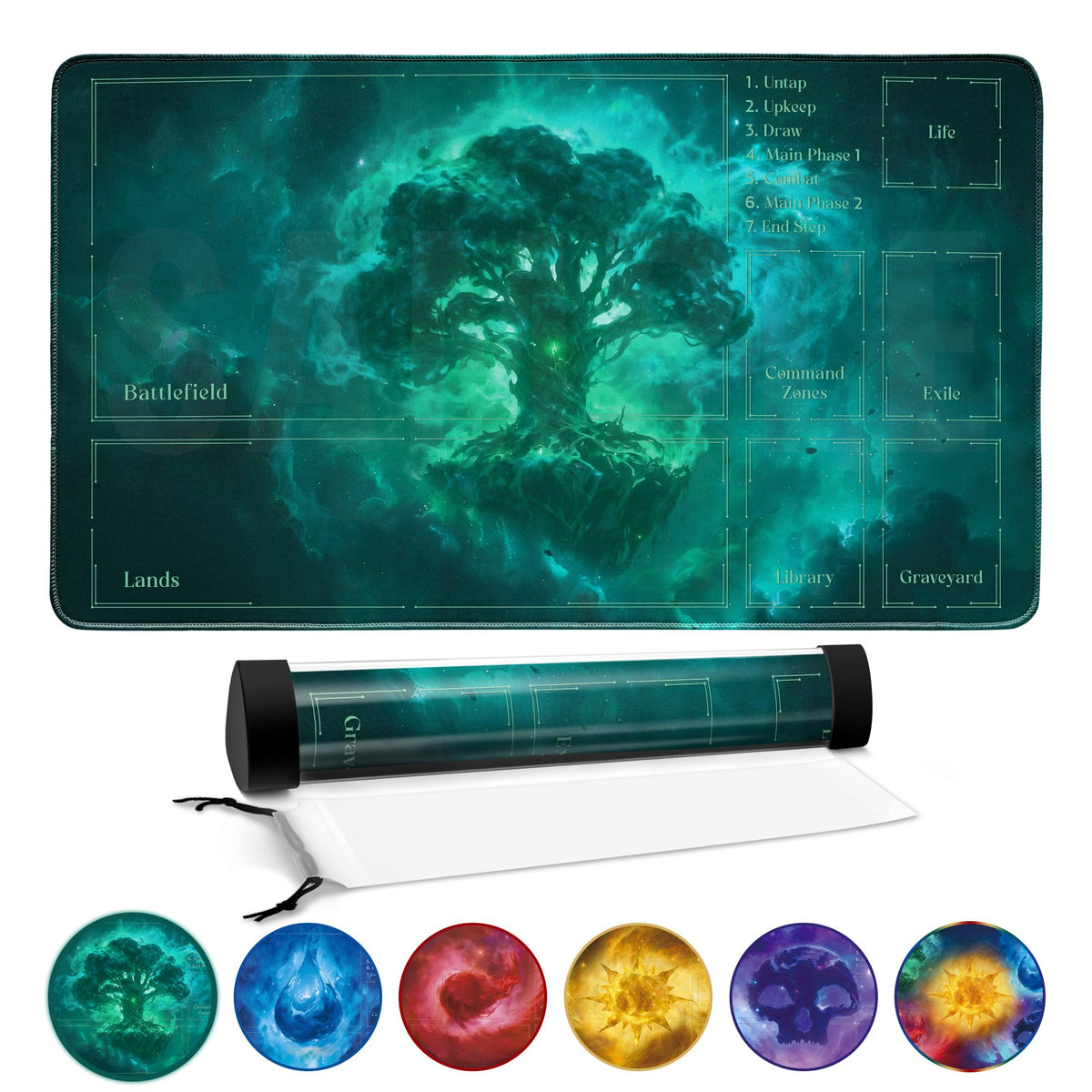 FROGIGO Stellar Forest playmat