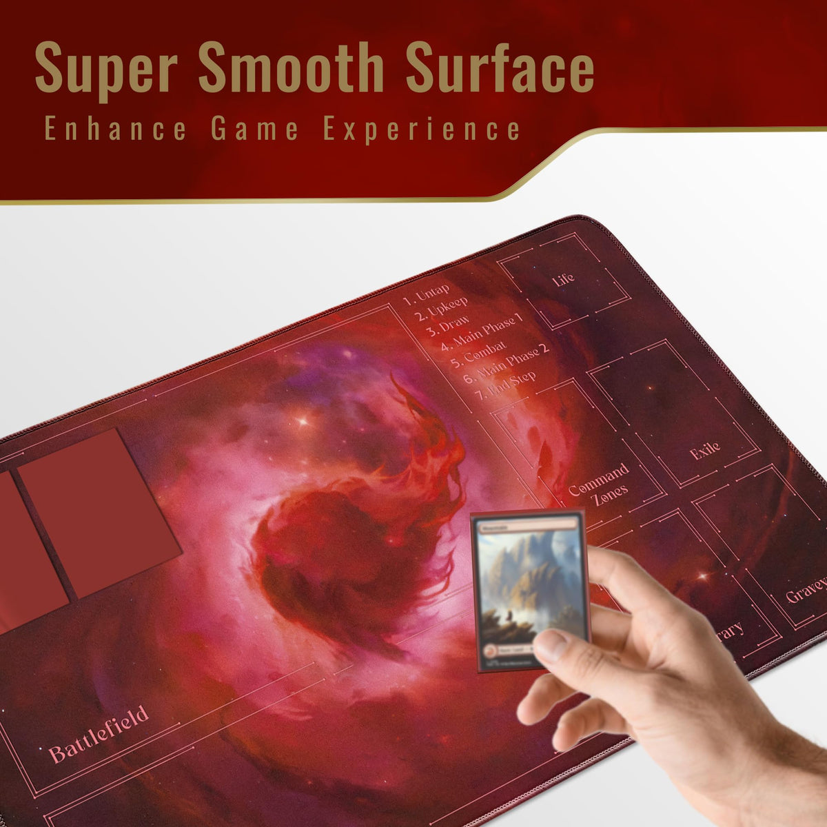 FROGIGO Stellar Mountain playmat - detail 4
