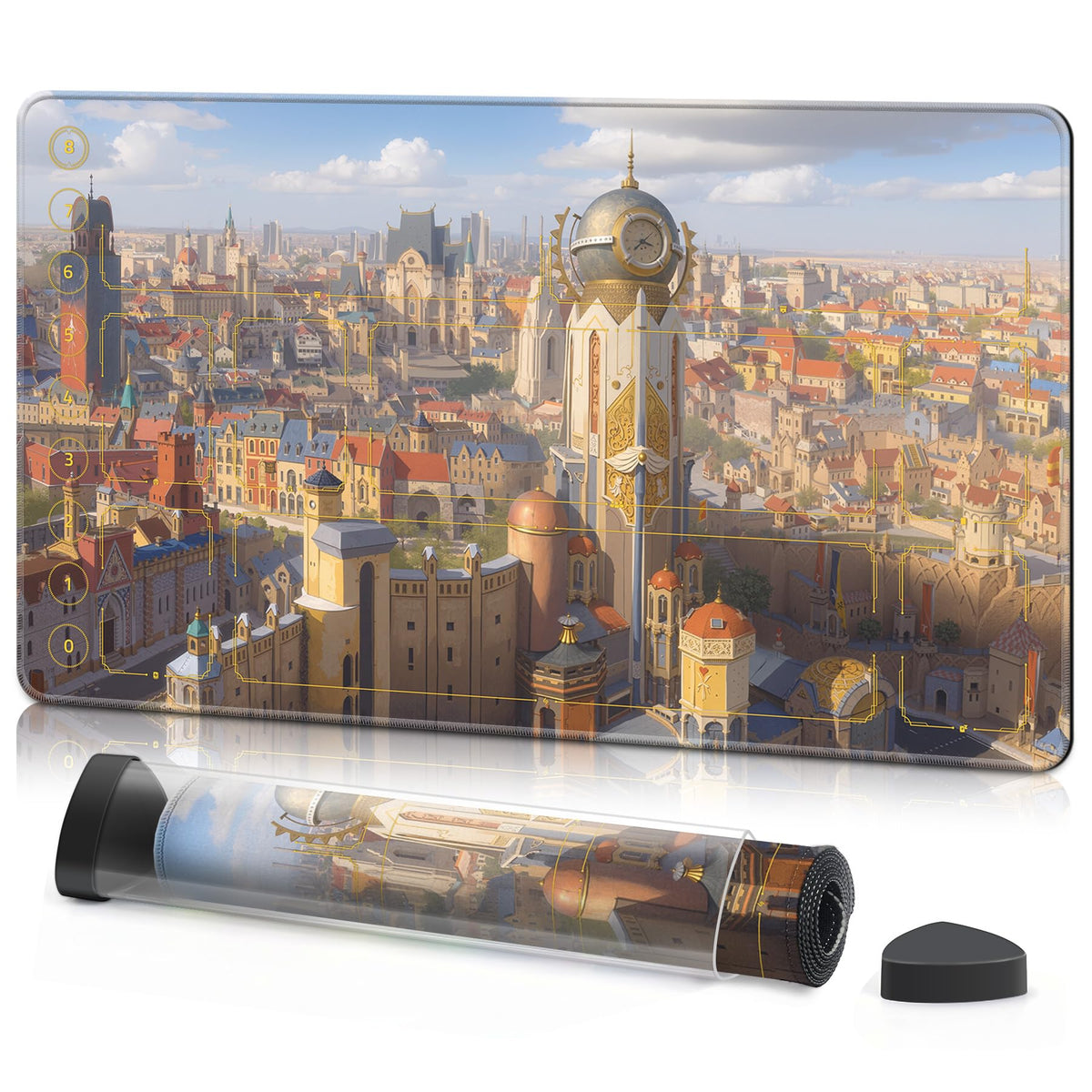 FROGIGO Skyline Tower playmat