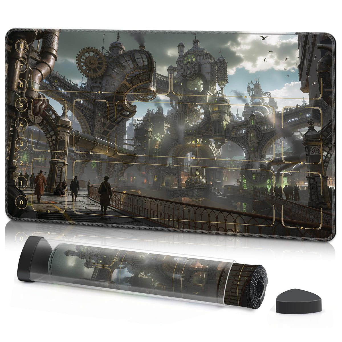 FROGIGO Clockwork City playmat