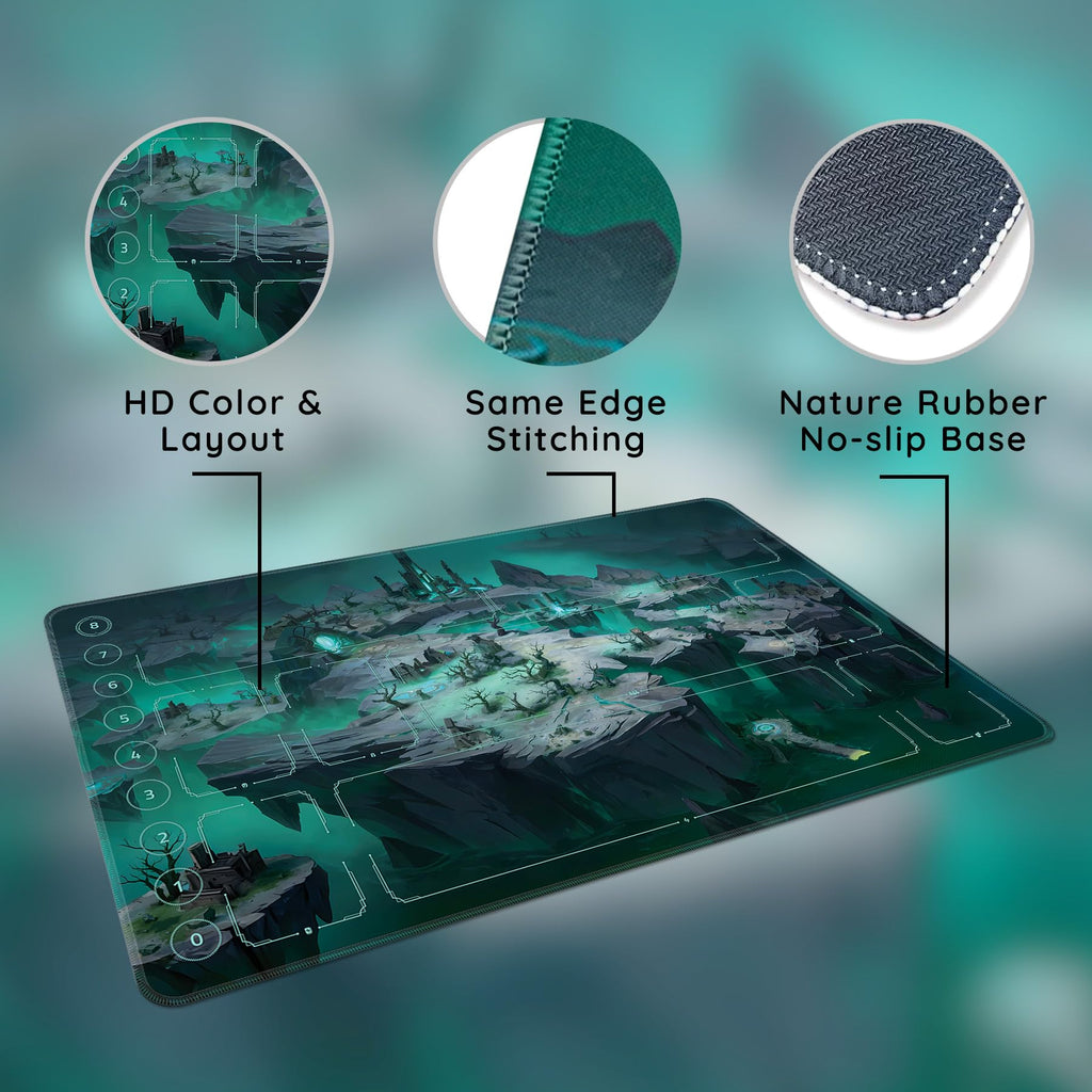 FROGIGO Haunted Isles playmat - detail 3